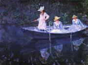 Claude Monet, The Bark at Giverny